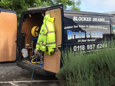 Blocked drains toilets sinks in Newbury